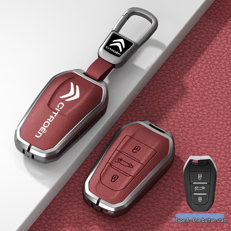 Чехол и пряжка для автомобильного ключа для моделей Citroen C3XR, C4L, Tianyi, C5, C4 Sega, Elysee, C6