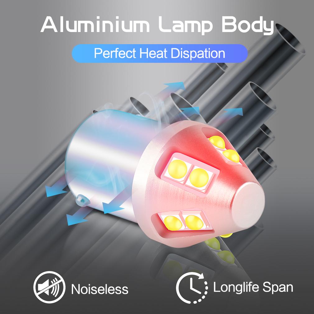 T20 LED W21/5W 7443 W21W 7440 PY21W P21W led BAY15D BA15S BAU15S Led Автомобильная,светодиодная лампа P21/5W указатель поворота 1156 3157 P27W