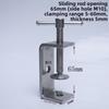 Sliding RodType Square Clamp 304 Stainless Steel Fixed Holder Clip C-clamp  Hardware Fasteners