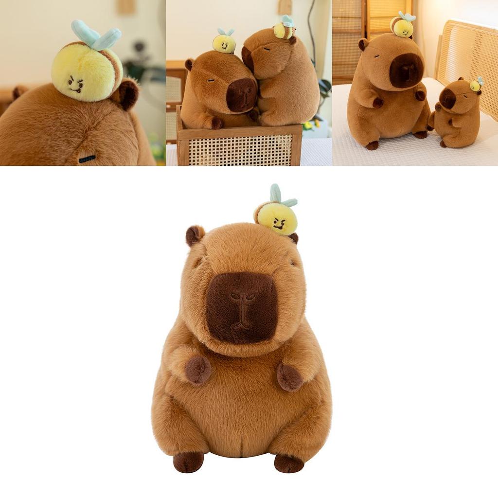 Capybara Animal Plush Doll With Soft Pp Cotton Filling For Giftgiving