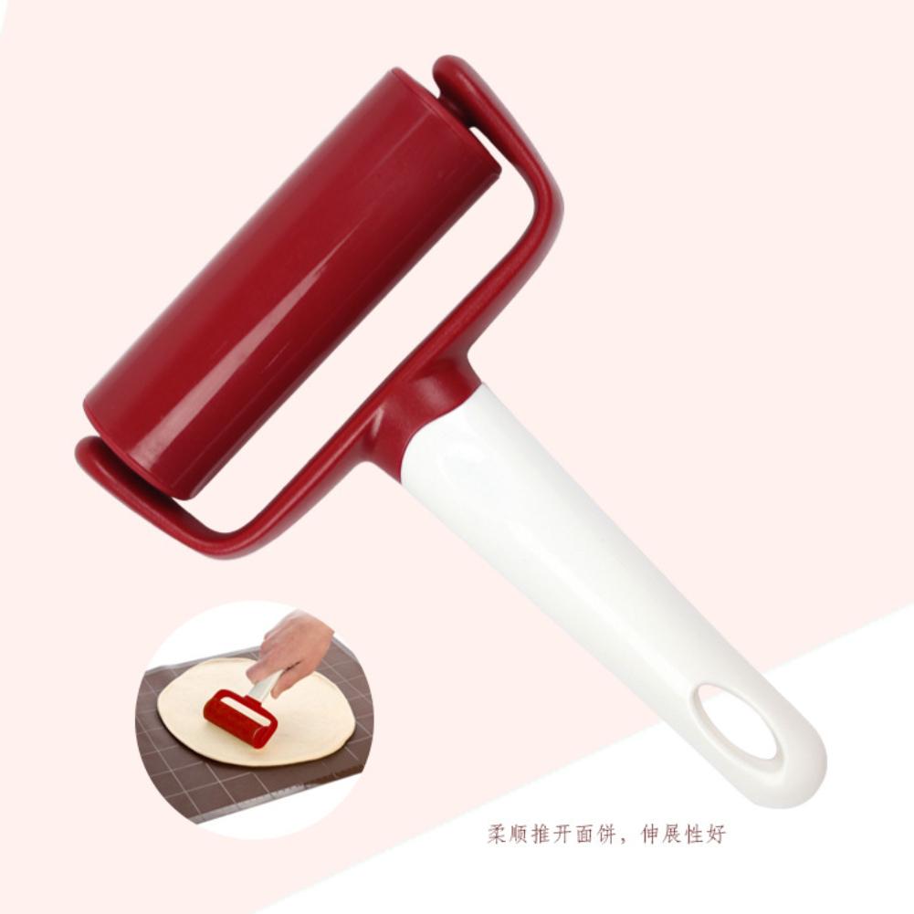 Hand Dough Roller Plastic Dough Roller Baking Utensils For Pastry/fondant/cookie Dough/chapati/pasta Bakery/pizza Rolling Pin