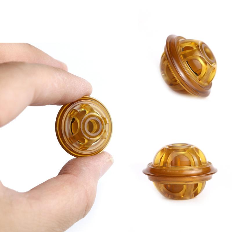 Мини-нож-брелок UFO Fidget Spinner, ручная юла, наконечник-гироскоп, PEI, игрушки для снятия стресса, вращающиеся, снимающие тревогу, антистресс