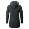 Men's Sweaters Coat Autumn Winter New Warm Zipper Medium Long Velvet  Cardigan Sweaters Man Casual Knitwear Plush Sweatercoat Mens Clothes