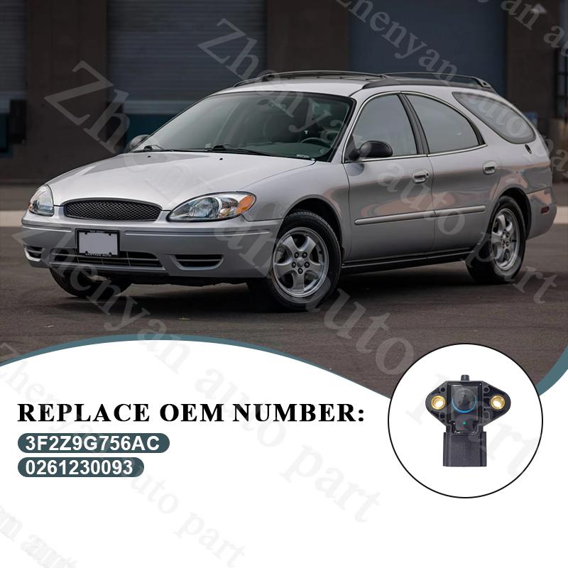 oe Fuel Injection Pressure Sensor Cars Model for FORD TAURUS 2004~2005 for LINCOLN MARK LT 2006~2008 3F2Z9G756AC 0261230093