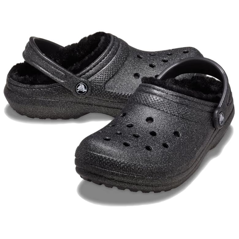 Crocs Классические утепленные клоги унисекс черные 211928-001