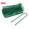 Metal Plastic Lawn Ground Garden U Pins Artificial Grass Steel Pegs Staples Turf nails Hooks