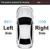 LED New Rear View Mirror Light Assembly Turn Signal Light Rearview 81730-52100 81740-52050 Compatible for Toyota Right Side