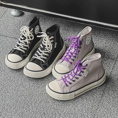 Модные женские парусиновые туфли 2023 года в корейском стиле — повседневные кроссовки для бега и уличного стиля