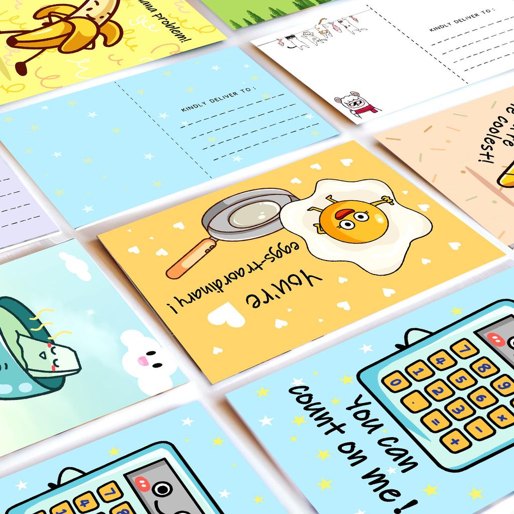 20 Мультяшный, Анимированный текст, Каламбур, Открытка, Подарок, Поздравительная открытка, Красивая маленькая открытка.