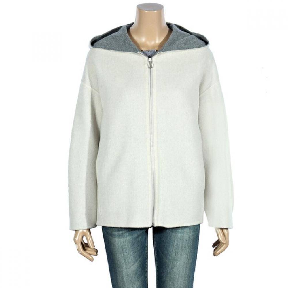 Benetton Color Block Hooded Knit Coat Bacta3511