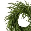 19inch Artificial Pine Christmas Wreath Front Door Multifunctional Xmas Garland for Holiday