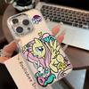 Милый мультяшный чехол для телефона My Little Pony для iPhone 17 16e 16 15 14 13 12 11mini Pro Max X XR XSMAX 8 7 Air Plus Прозрачный чехол