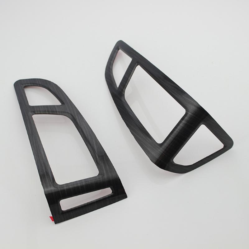 Три стиля ABS кондиционер вентиляционные отверстия блестки кондиционер вентиляционные отверстия наклейка для Ford Focus 3 4 2012 2013 2014 2015 2016