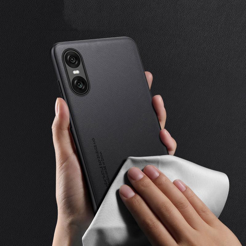 EUCAGR Роскошный чехол для телефона из ПУ-кожи для Sony Xperia 1 VII 5 10 IV V 1 10 VII Кожаный ударопрочный мягкий задний чехол для Xperia 1VI 10VI