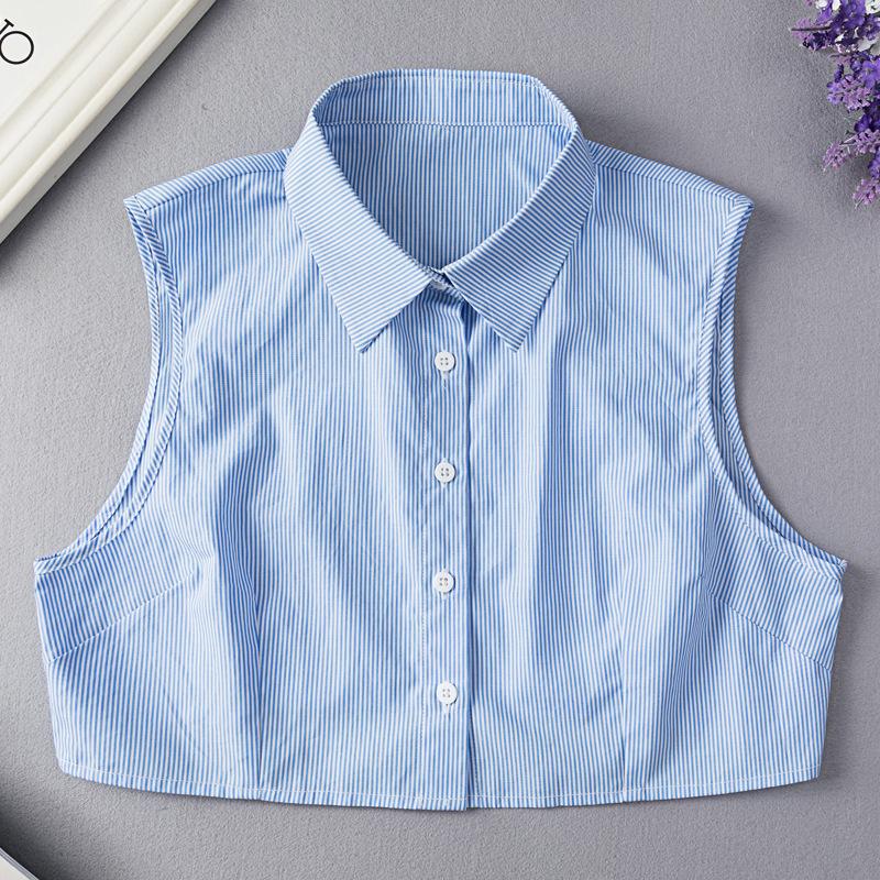 S-XXL Fake Collar for Mens and Women Shirt Detachable Collars Formal Suits Large Size False Collar Half Shirt Accessories