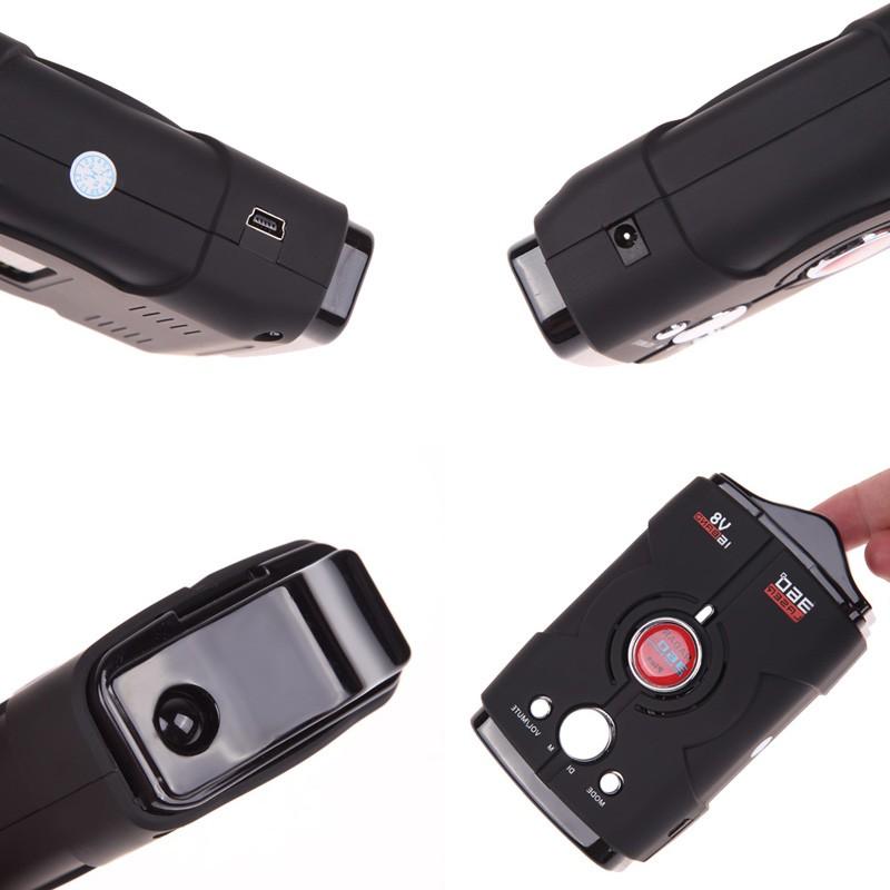 Радар-детектор, Автомобильный антирадарный детектор скорости, Поддерживает несколько диапазонов частот, Устройство предупреждения о безопасной скорости.