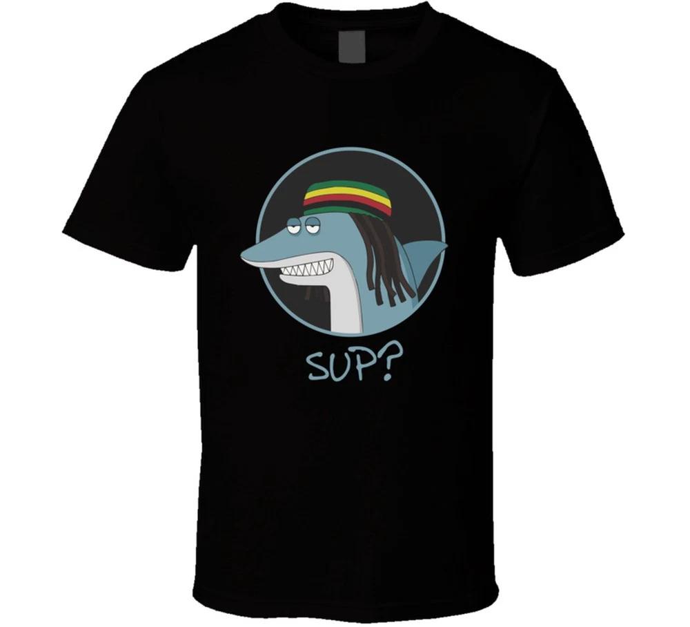 Reggae Shark Key Of Awesome Sup T Shirt Standard Anime Xsm6xl Tee