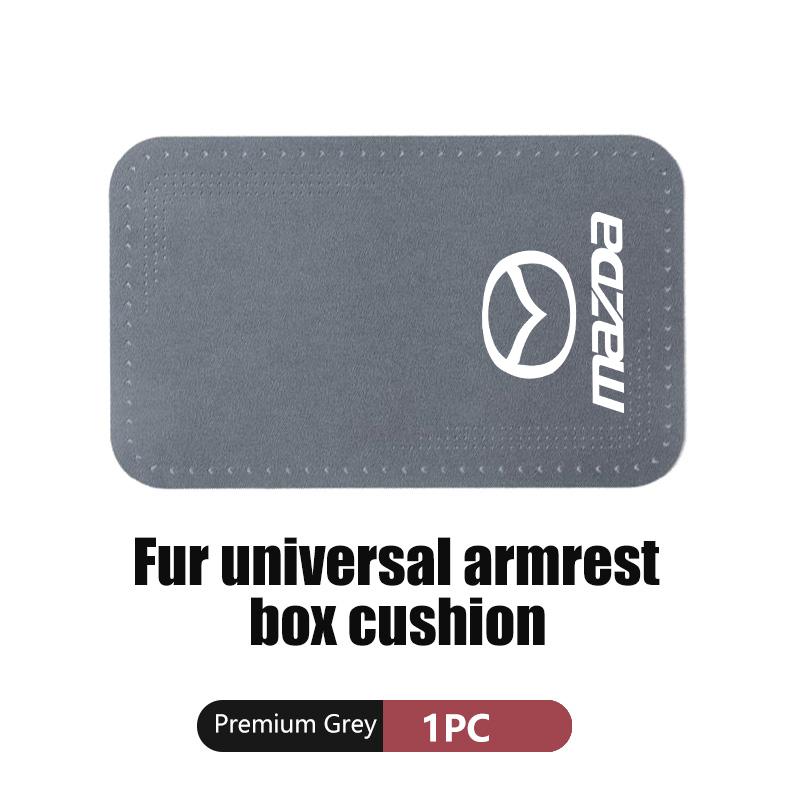 For Mazda Car Armrest Box Pad Center Console Protector Heightening Mat 2 3 5 6 Axela Atenza Speed 6 CX3 CX4 CX5 CX7 CX8 CX9 MS nh1