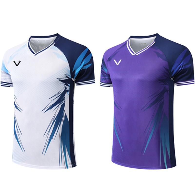Unisex Quick-Dry Sport T-Shirt Badminton Volleyball Tennis Kids Students Athletic Wear