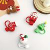 1-100PCS Christmas Collection Cup Straw Dust Cap 10mm Glass Straw Dust Stopper Universal Water Bottle Reusable Cover Accessories