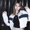 Korean Streetwear Cropped Bomber Jacket Women Harajuku Fashion Outdoor Short Jackets Female Spring Casual Vintage Y2k