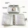 5-Ring Loose-Leaf Binder Notebook with Photo Window Pocket Journal M5 Notebook  School Office