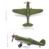 NUOTIE Scale Tomahawk Fighter AVG Fighter Model Diecast Metal для военной коллекции и модели самолета 1/72 P-40E