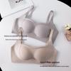 Seamless Strapless Wire-Free Push-Up Bra for Small Chests