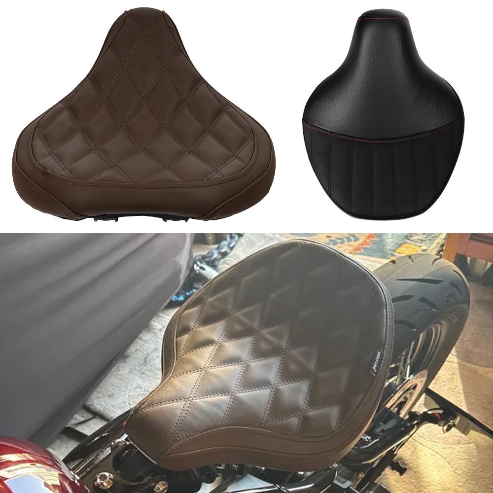 Benches Parts For Tiger Bonnevill Bobber 2017-2024 Front Seat Pillion Cushion Motorcycle Driver Saddle Solo Seats Cushion Pad