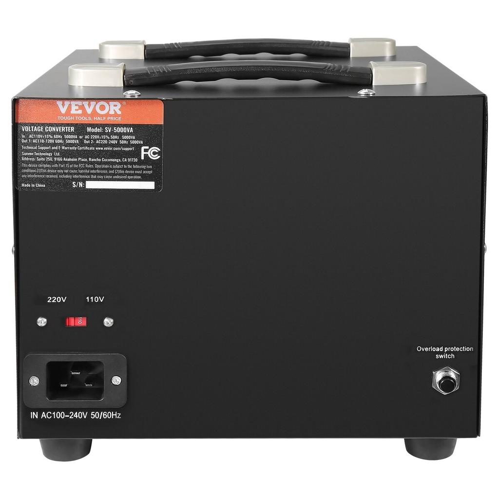 3000VA Voltage Converter Transformer Step Up/Down 220V-110V /110V-220V CE