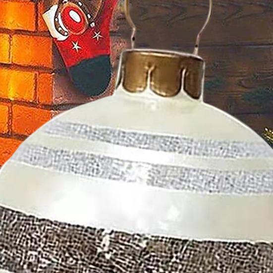 Надувной украшенный шар Декоративный привлекательный легкий рождественский подвесной шар Рождественские надувные шары Украшения Надувной украшенный шар