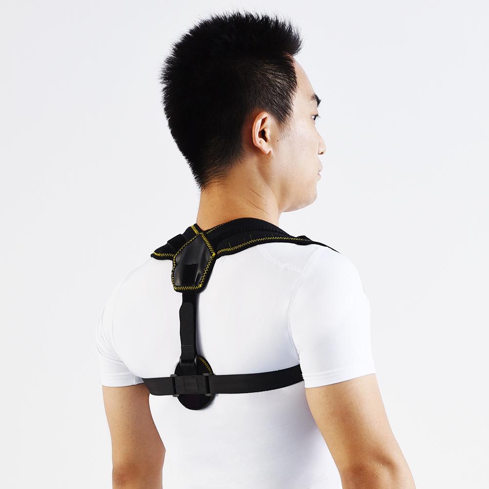 Neck Pain Relief Wearable Under Clothes Thoracic Brace Adjustable Clavicle Support for Hunching & Slouching Upper Back