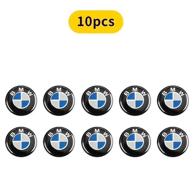 New 2025 11/14mm Car Key Sticker Logo Car Key Sticker Emblem For BMW X1 X3 X5 X6 X7 1 3 5 6 7 Series G20 G30 G11 F15 F16 G0