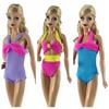 Красочное бикини для куклы Барби, одежда для плавания, монокини, цельный купальник для кукольного домика Барби, аксессуары для кукол 1/6, детские игрушки