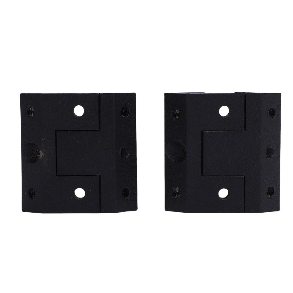 Toolbox Rail Adapter Bracket Toolbox Rail Corner Clip Aluminum Alloy Stainless Steel Rail Clip Replacement for Packout System