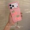 Ins корейский розовый подвеска-звездочка вишенка для iPhone17promax Apple 16 чехол для мобильного телефона 15 новые модели