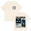 Рэпер THE WEEKND STARBOY XO Тур 2026 Ретро Графические Футболки Мужская Мода Хип-Хоп Оверсайз Хлопковая Футболка Мужчина Фанаты Уличная Одежда