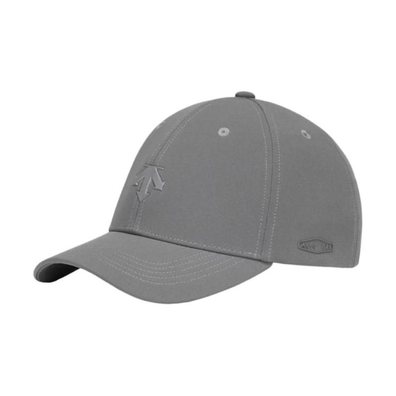 DESCENTE Casual Duckbill Cap Unisex Couple Style Multicolor 55 peaked Gray L