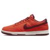 Dunk Low Orange Замшевые мужские кроссовки Safety-Orange Team-Red Sail DQ8801-800