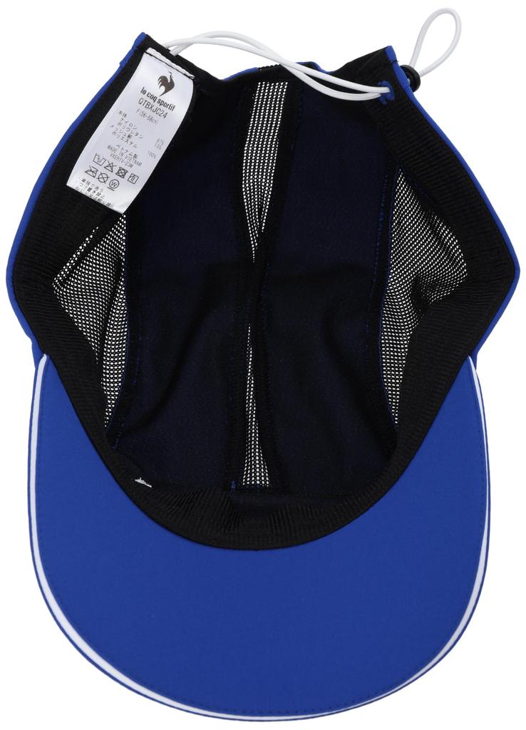 Coq Cap Hat Dry Mesh Cap Partially Ventilated Lightweight Sweat Tennis Training Mesh BL F [Le Sportif] Men's