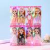 Цветной Свет Кукла Сяо Мэнмэн Костюм Принцессы Девочка Наряжать 13 Шарниров 6 Дюймовая Кукла Игрушка Игровой Дом