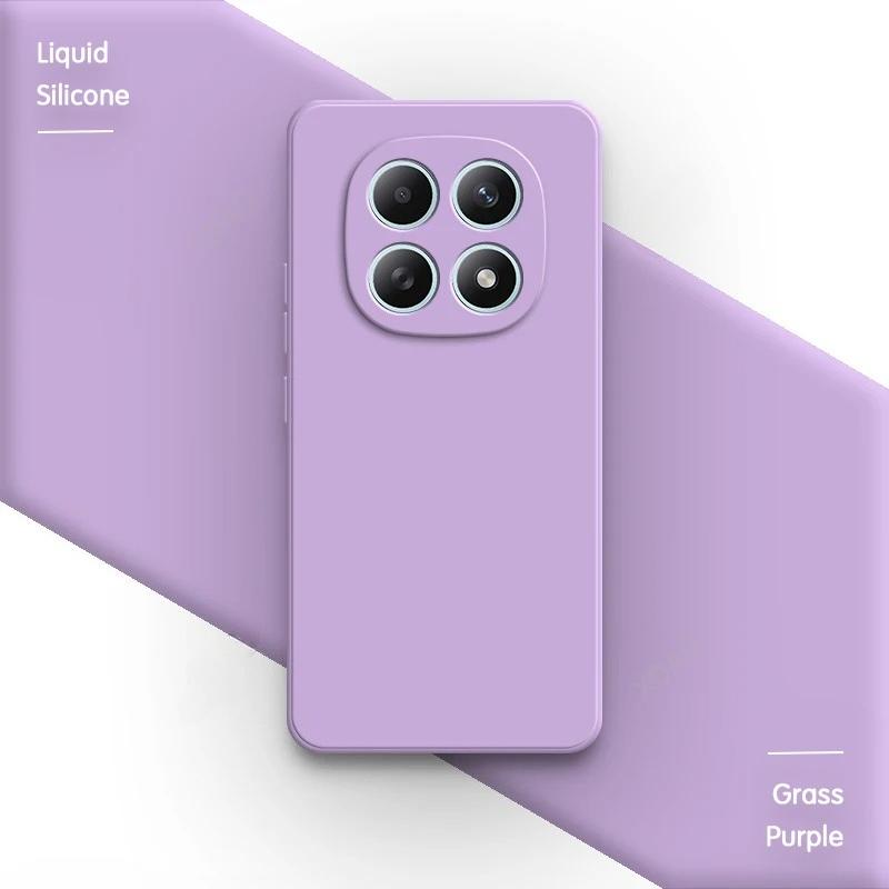 Модный Чехол из Жидкого Силикона с Ощущением Кожи для Xiaomi Poco M8 Pro M7 X8 Pro Max X7 X6 F8 Ultra F7 Note 15 Pro Plus 4/5G