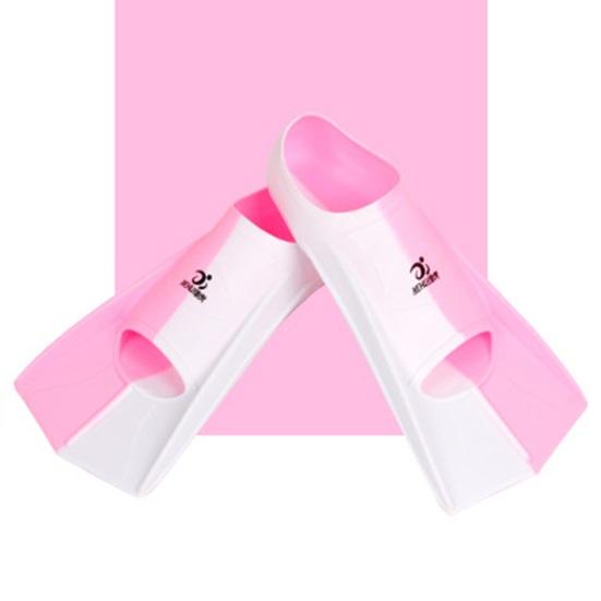 1 пара ласт для тренировки плавания, плавающие ласты с короткими лезвиями, мягкие, гибкие, удобные, ласты для плавания для взрослых, тренировочное пособие