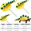 Knitted Fabric Turtle Shell Costume Adjustable Strap Reptile Costume Pet Sweater  Cosplay Party