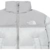(WMNS) The North Face White Label Novelty Nuptse Down Jacket Asia Sizing 'Ice Grey' Women's NJ1DP85L