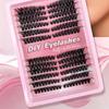 Segmented Individual Cluster Eyelashes DIY Segmented Eyelashes Bundles  Cosplay Party