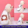 Puppy Dog Clothes Summer Thin Cat Bichon Dharma Pomeranian Small Dog, Summer Vest Clothes