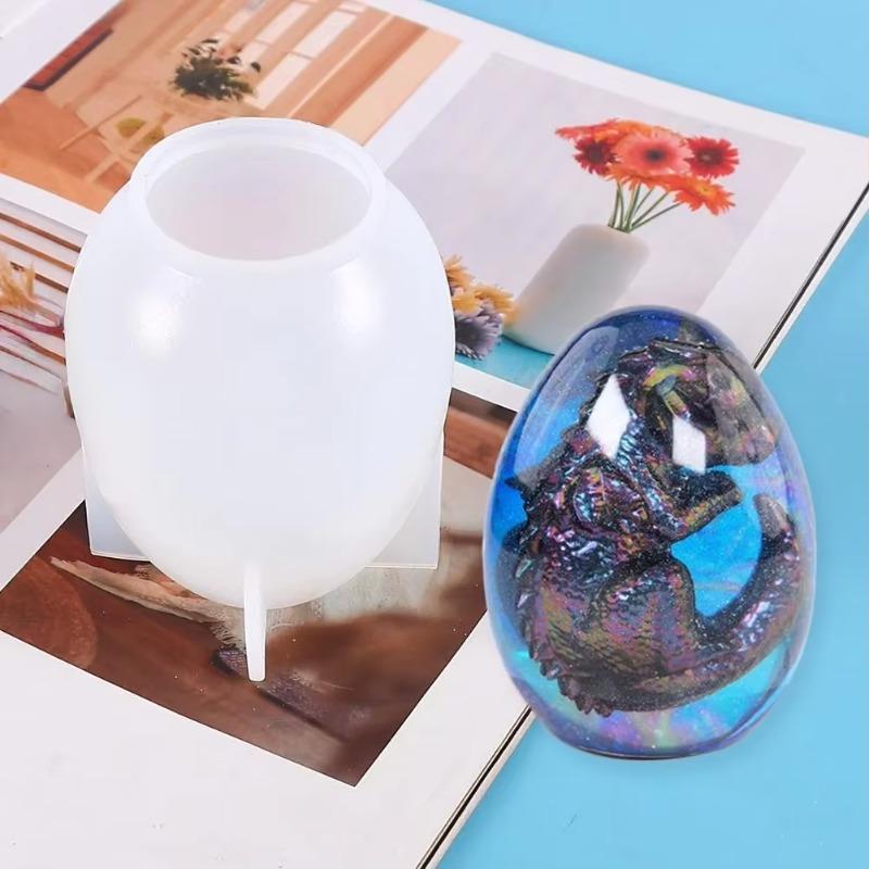 Форма для пасхального яйца из смолы, свеча, украшение для дома, 3D-форма для яйца, силиконовая форма, сделай сам, форма для шоколадного торта, инструмент для выпечки