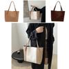 Stylish Retro Minimalist Pu Tote Bag For Women With Spacious Design For Everyday Use