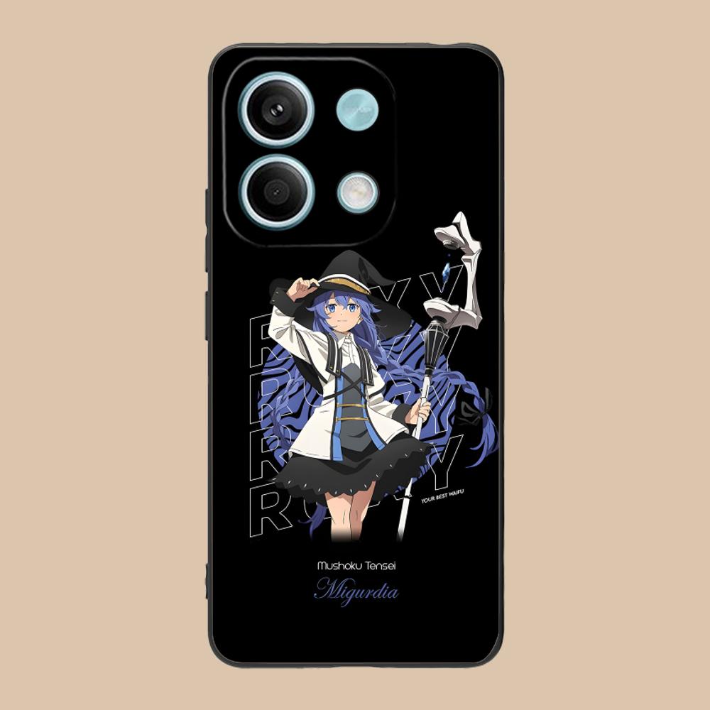 Чехол для мобильного телефона Mushoku Tensei Roxy для POCO F7 F6 F5 F4 F3 F2 Pro GT C75 C71 C65 C61 C40 Pro Ultra с яркой печатью